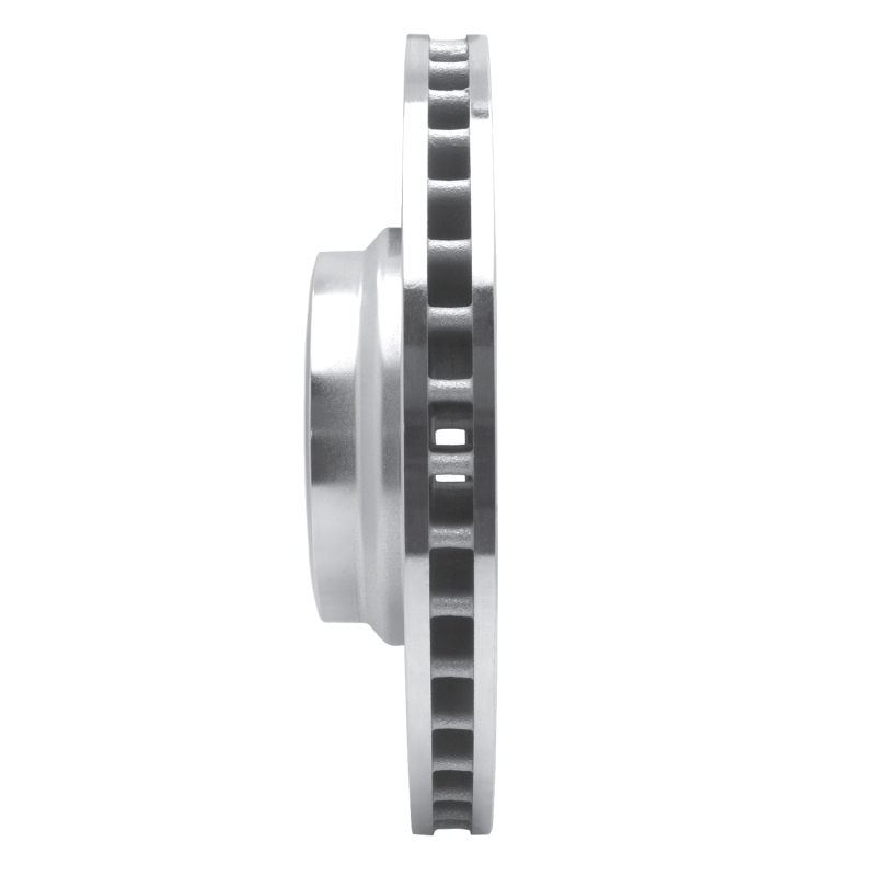 BMW ALPINA B7 Brake Rotor (1) - Front Left - R1 Concepts - Drilled & Slotted - Silver - `07-`08